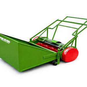 Tractor driven lawn mower